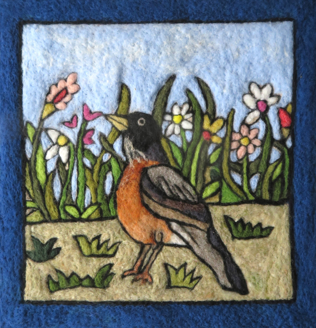 Robin: Neysa Russo Felted Tapestry Kit