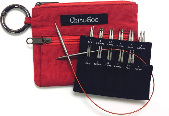 Chiaogoo Twist Shorties US 0-3 Interchangeable Knitting Needles