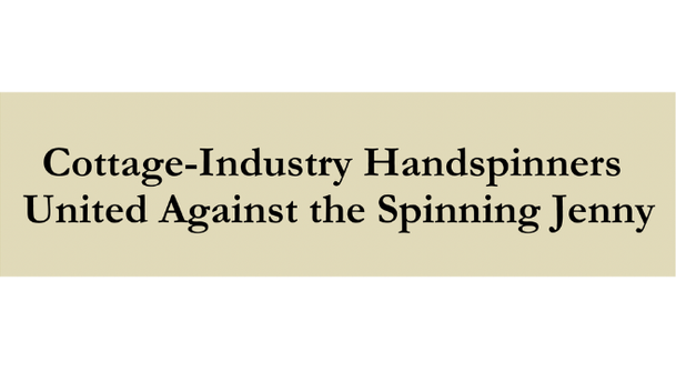 Cottage Industry Hand Spinners Bumper Sticker