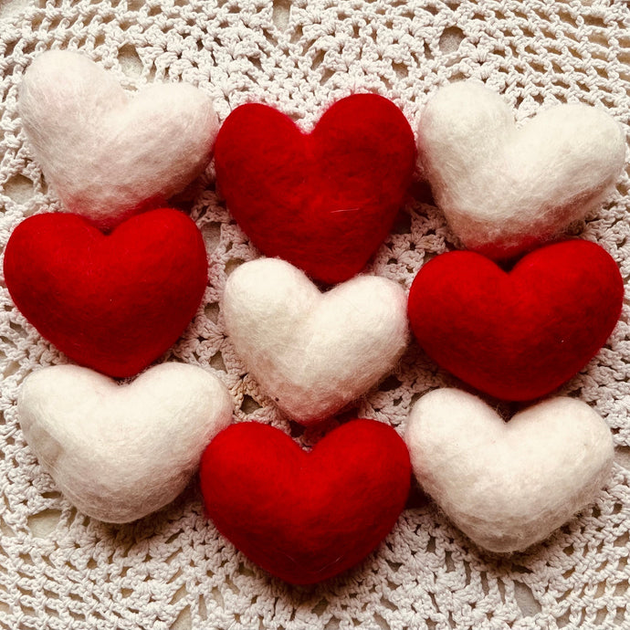 2.14.26 Warm & Wooly Felted Hearts with Kathryn Bourque