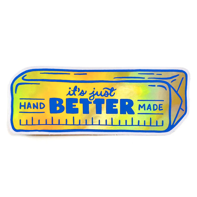 Shelli Can Butter Sticker