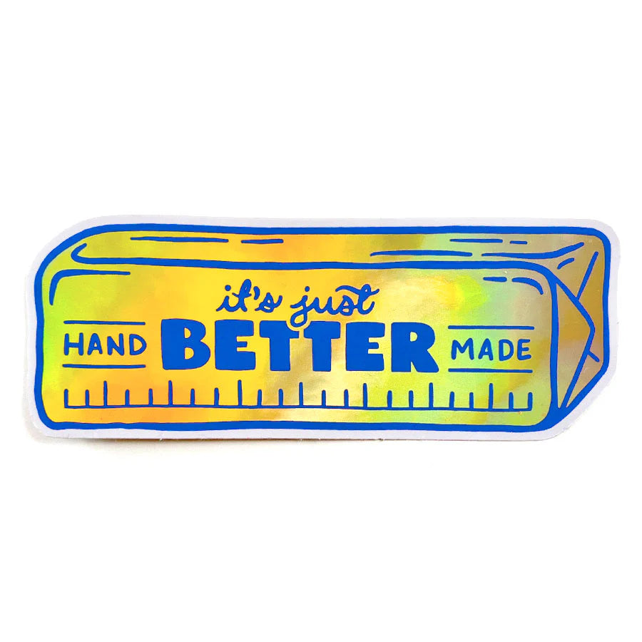 Shelli Can Butter Sticker
