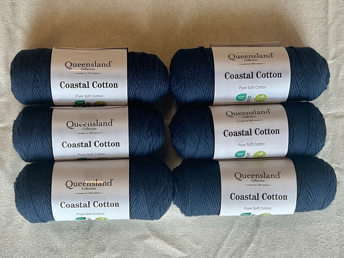 Navy: Queensland Coastal Cotton