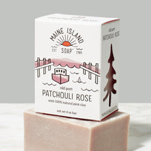 Old Port Patchouli Rose: Maine Island Soap