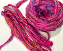 Firework Sari Silk Roving