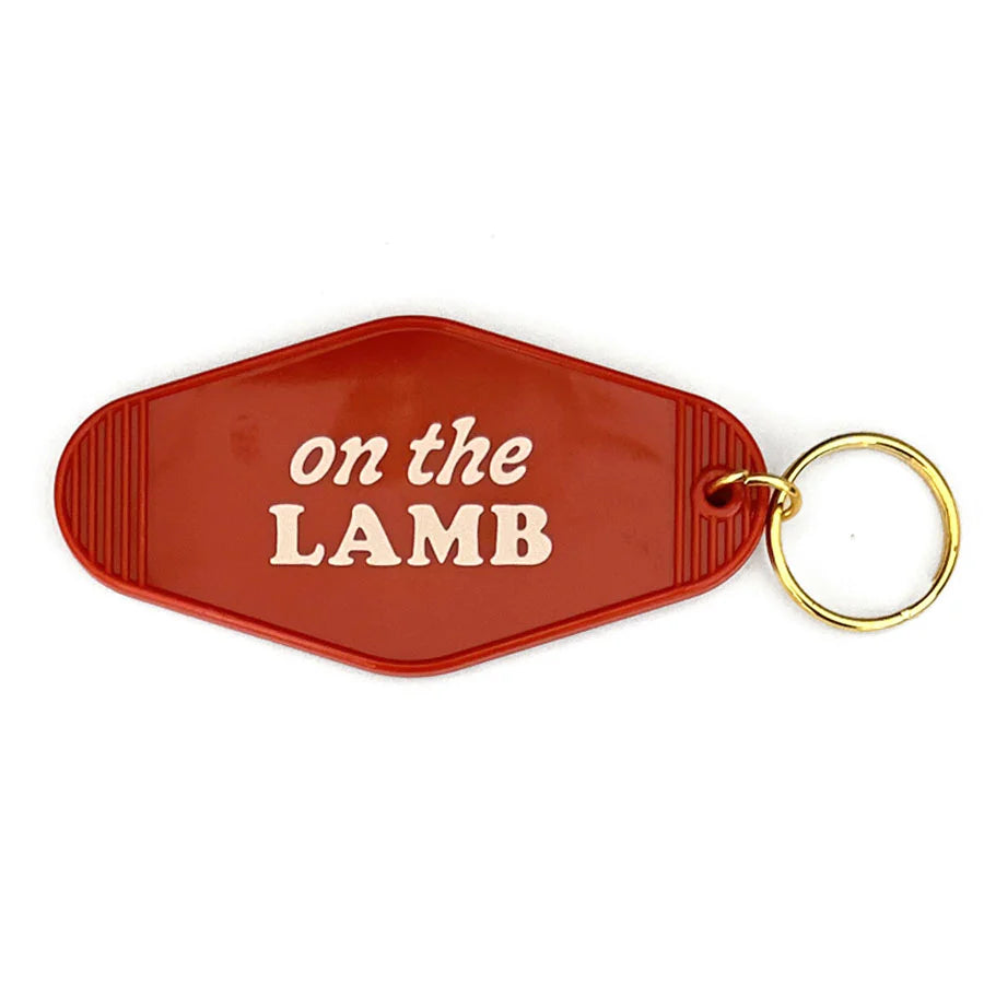 Shelli Can On the Lamb Keychain