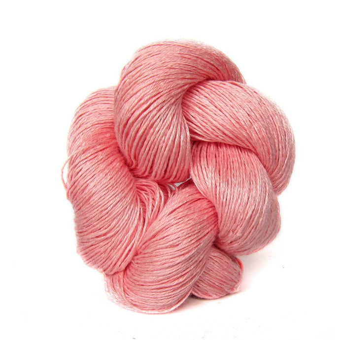 Soft Coral: Euroflax 14/4 Linen Mini Skein