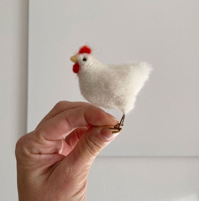 3.30.24 Felted Spring Chicken with Michelle Provencal