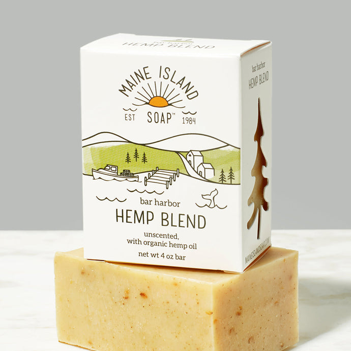 Bar Harbor Hemp Blend: Maine Island Soap