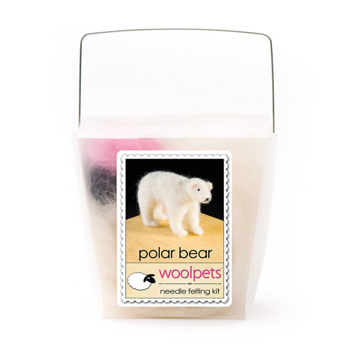 Polar Bear Woolpets Kit