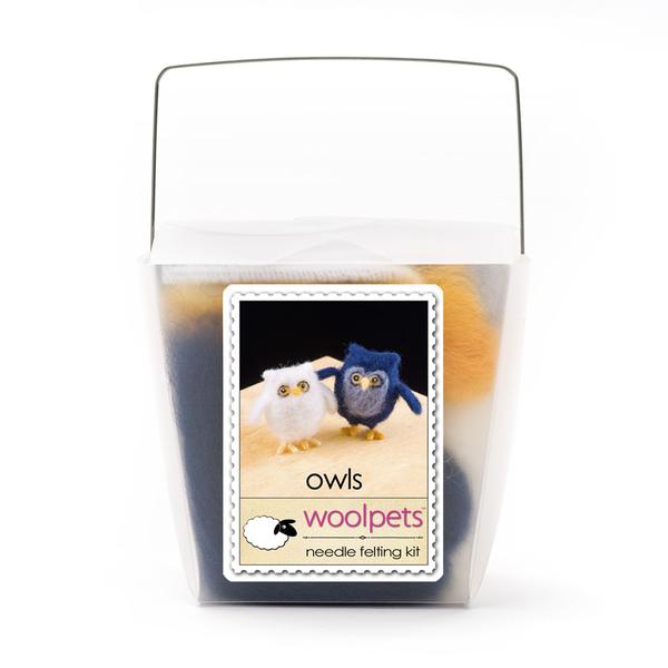 Owls Woolpets Kit