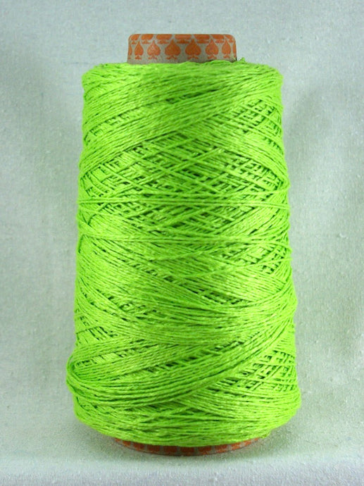 Fluorescent Green: Euroflax 14/4 Linen