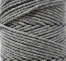 Eucalyptus + Charcoal: Ganxxet 3mm 3-Ply Cotton Rope