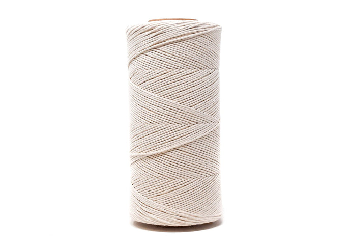 Natural: Ganxxet 2mm Soft Cotton Cord