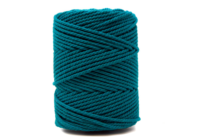 Teal: Ganxxet 3mm 3-Ply Cotton Rope