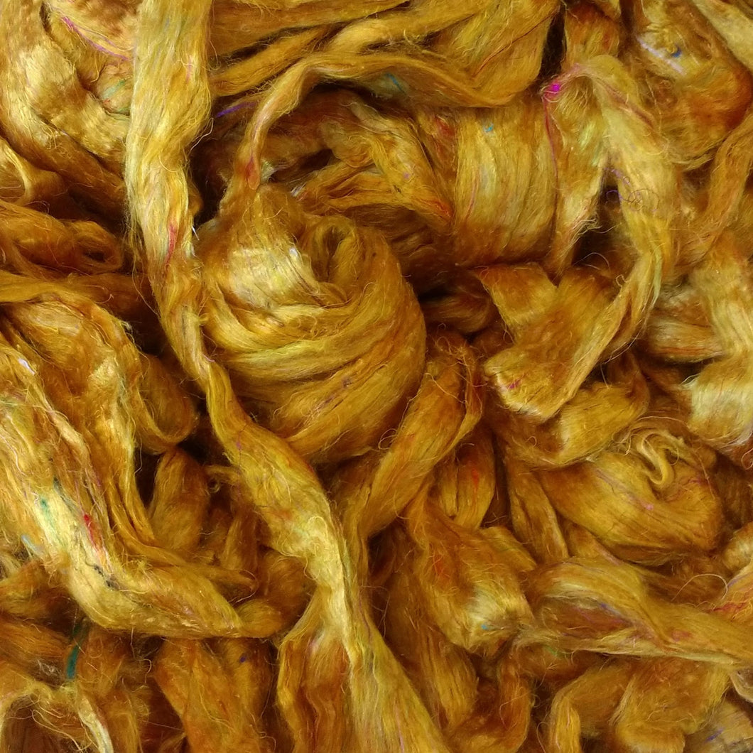 Honeycomb Sari Silk Roving