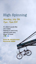 8.25.23 High Spinning