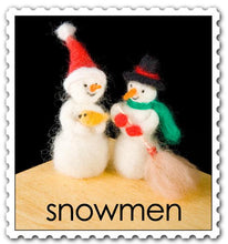 Snowmen Woolpets Kit