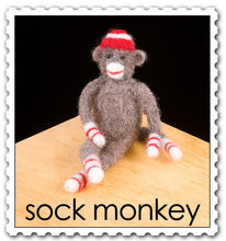Sock Monkey Woolpets Kit
