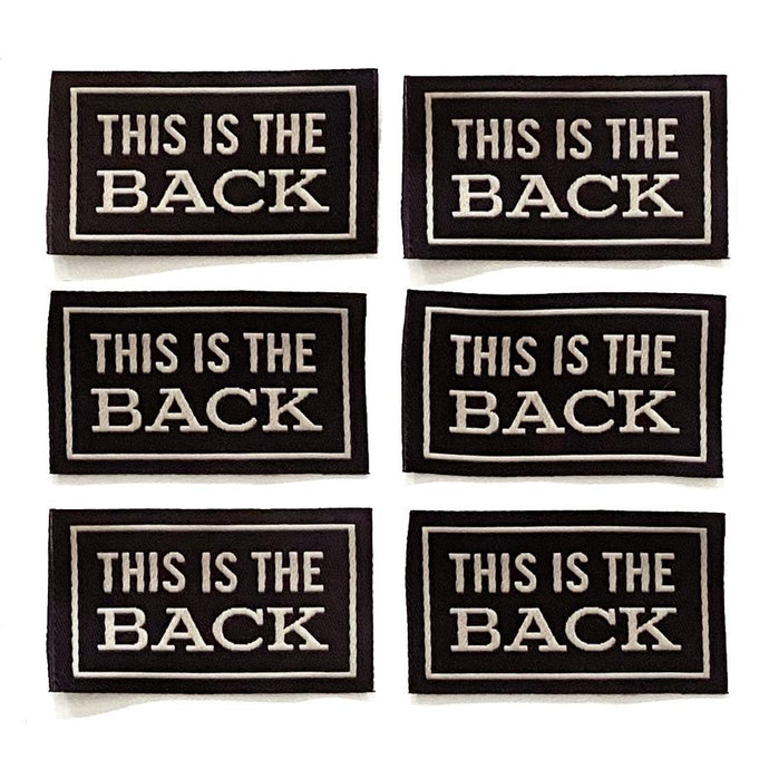 Shelli Can This is the Back Labels 6-pack, Black
