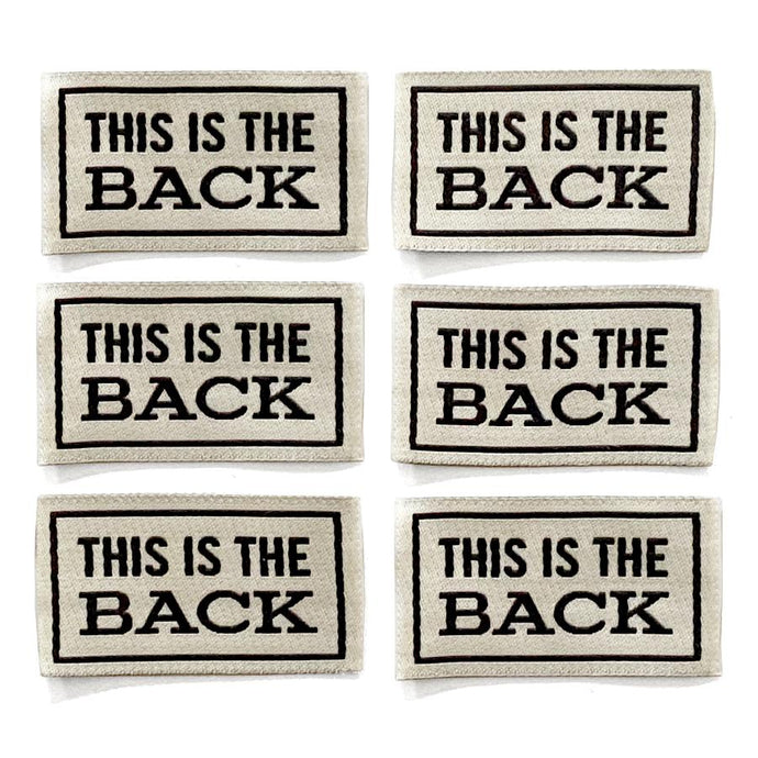 Shelli Can This is the Back Labels 6-pack, White