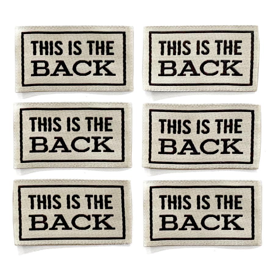 Shelli Can This is the Back Labels 6-pack, White