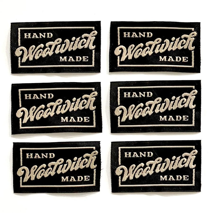 Shelli Can Wool Witch Labels 6-pack, Black