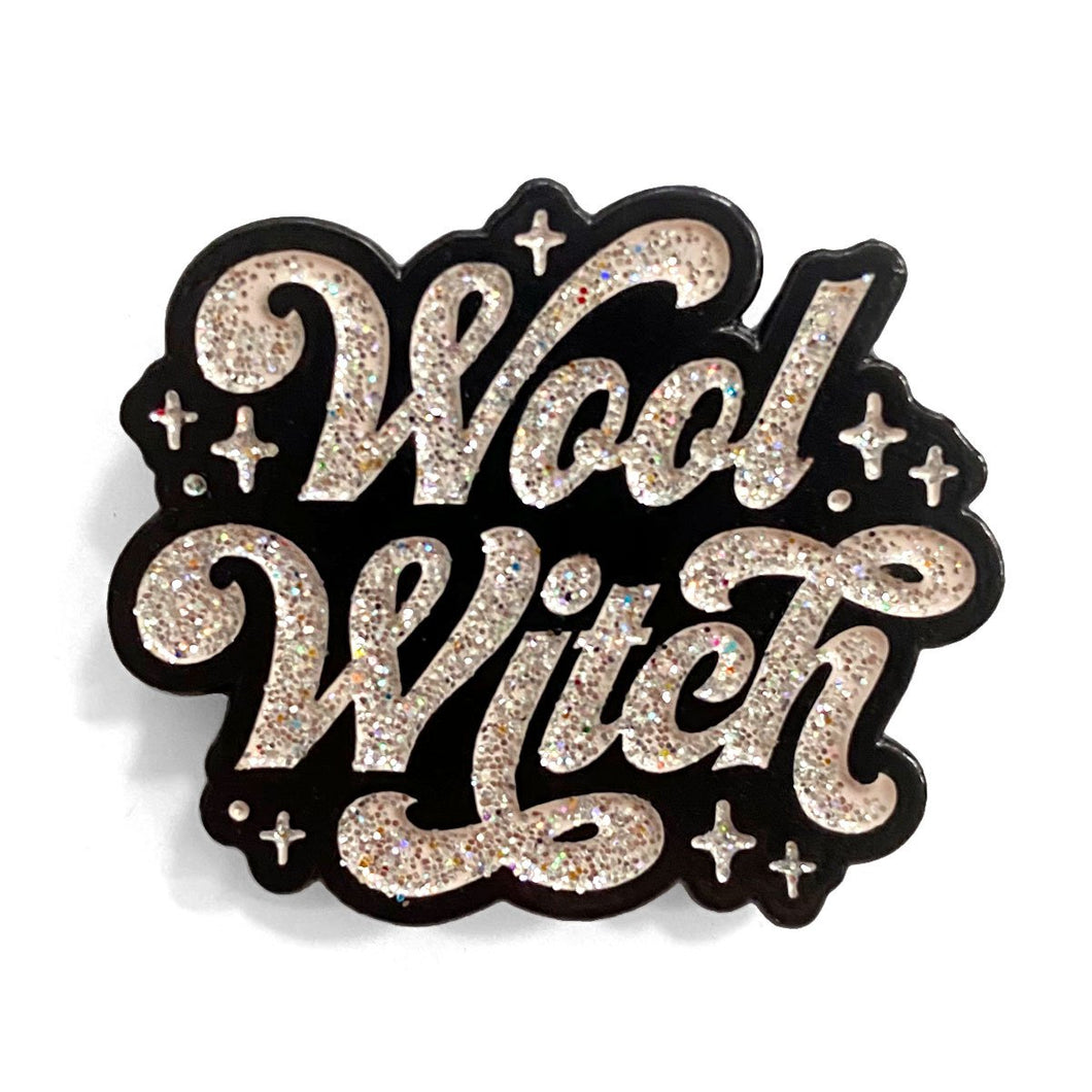 Shelli Can Wool Witch Pin