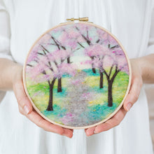 Cherry Blossoms Felted Sky Kit
