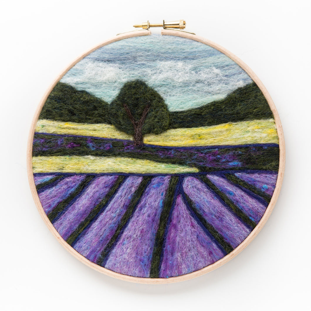 Lavender Fields Felted Sky Kit